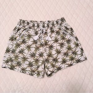 Briggs Palm Print Women's Shorts